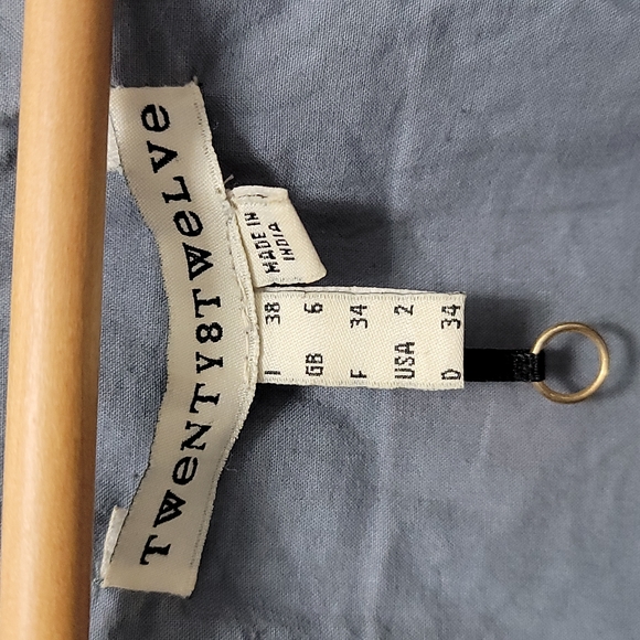 Twenty8twelve sheep leather bolero , size 2 - Picture 3 of 7